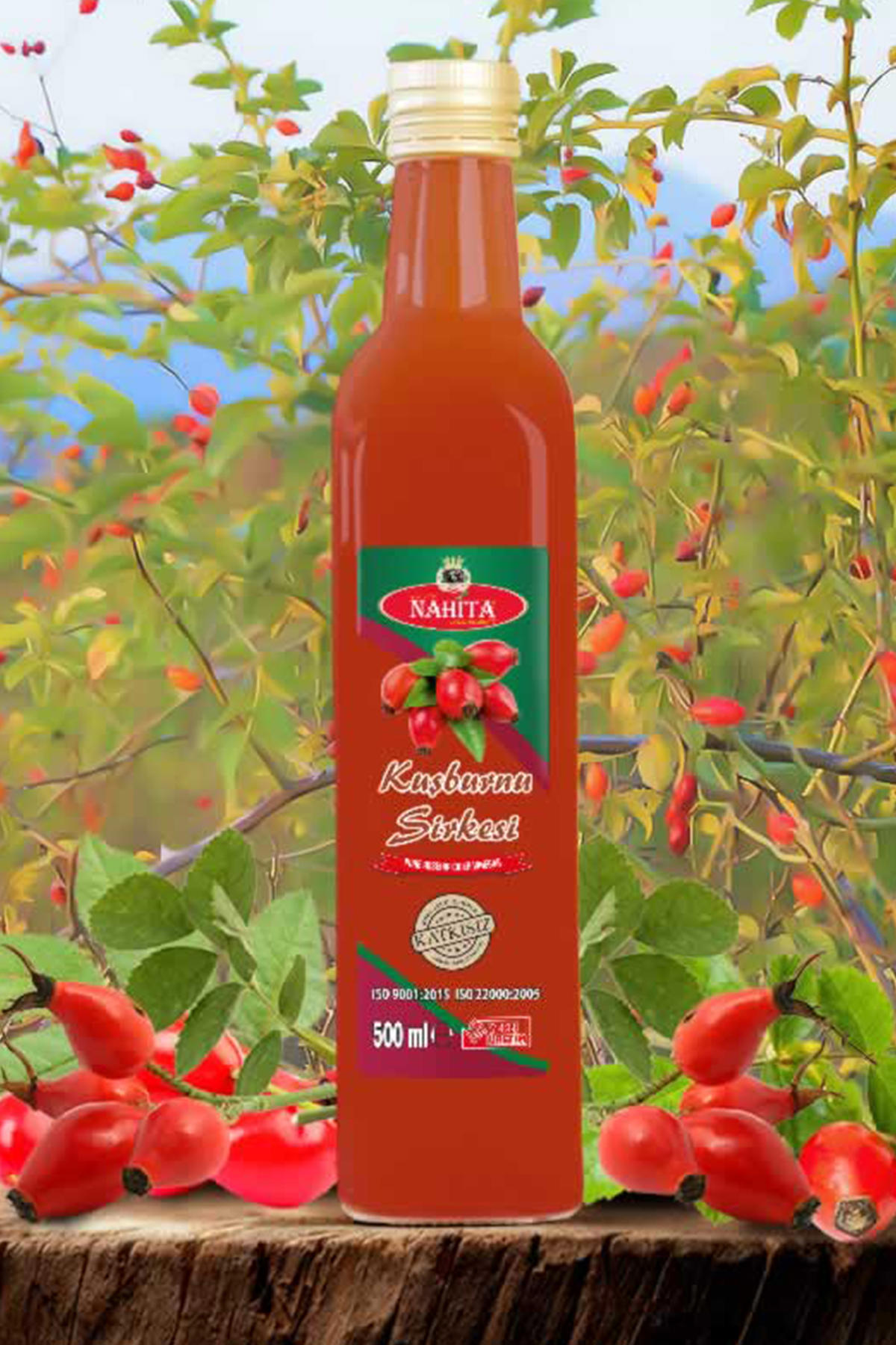 Nahita Kuşburnu Sirkesi 500 ml