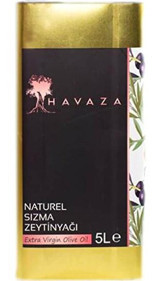 Havaza Teneke Sızma Zeytinyağı 5 lt