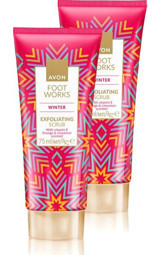 Avon Foot Work Winter Portakal ve Tarçın Kokulu E Vitaminli Ayak Kremi 2x75 ml
