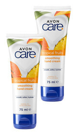 Avon Care Ananas- Mango-Papatya Özlü Tüm Ciltler İçin El Kremi 2x75 ml