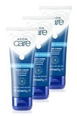 Avon Care Gliserin ve Badem Sütlü Tüm Ciltler İçin Nemlendiricili El Kremi 3x75 ml