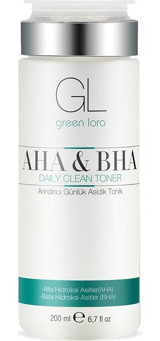 Green Lora Aha & Bha Arındırıcı Günlük Yüz Toniği 200 ml