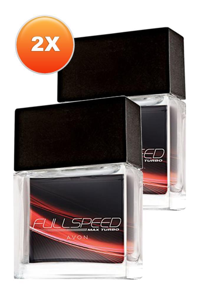 Avon Full Speed Max Turbo EDT Baharatlı-Misk Erkek Parfüm 2x30 ml