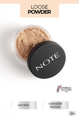 Note 03 Porcelain Makyaj Sabitleyici Mat Loose Pudra