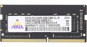 Neo Forza NMSO440D82-2666EA10 4 GB DDR4 1x4 2666 Mhz Ram