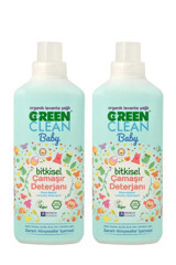 Green Clean Organik Lavanta Yağlı Baby Bitkisel 2x1000 ml Sıvı Çamaşır Deterjanı