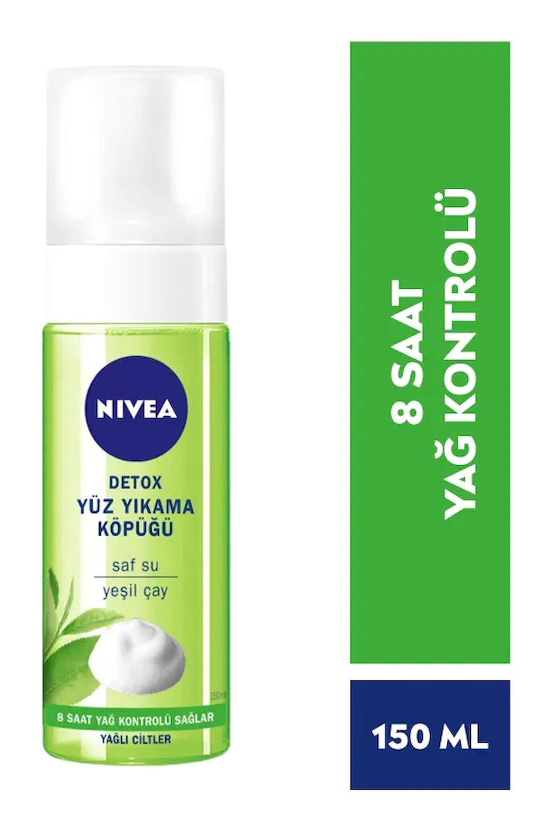 Nivea Urban Skin Detox Yağlı Ciltler İçin Yüz Yıkama Köpüğü 150 ml