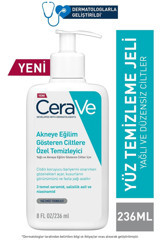 Cerave Yağlı Ve Akneye Eğilimli Ciltler İçin Yüz Temizleme Jeli 236 ml