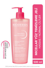 Bioderma Sensibio Foaming Hassas ve Normal Ciltler İçin Micellar Yüz Temizleme Jeli 500 ml