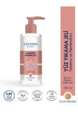 Celenes Cloudberry Kuru Hassas Ciltler İçin Yüz Temizleme Jeli 250 ml