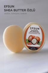 Efsun Doğal Süngerli Shea Butter Sabun 135 gr