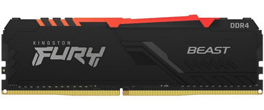 Kingston Fury Beast RGB KF432C16BBA/8 8 GB DDR4 1x8 3200 Mhz Ram
