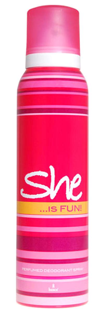 She Fun Pudrasız Ter Önleyici Sprey Kadın Deodorant 4x150 ml