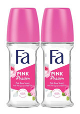 Fa Pink Passion Pudrasız Ter Önleyici Antiperspirant Roll-On Kadın Deodorant 2x50 ml