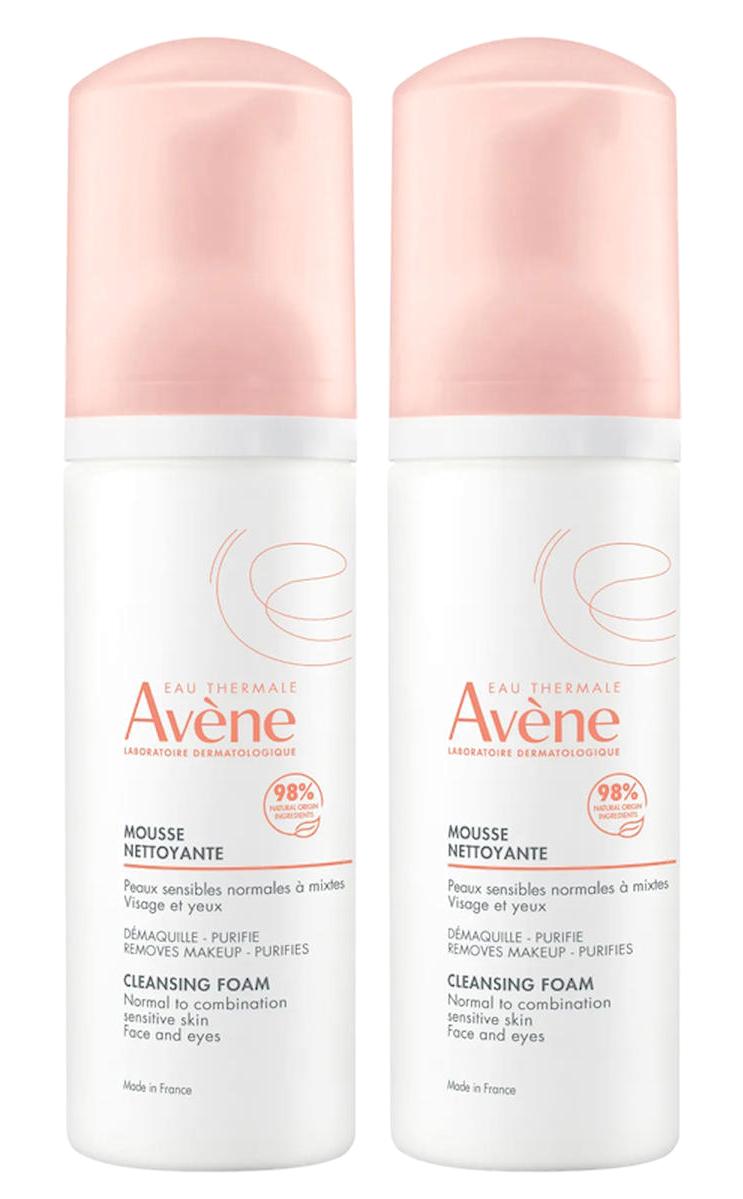 Avene Mousse Nettoyante Karma ve Normal Ciltler İçin Yüz Temizleyici Köpük 2x150 ml