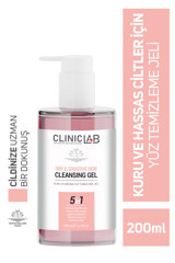 Cliniclab Kuru ve Hassas Ciltler İçin Yüz Temizleme Jeli 200 ml