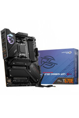 MSI Mpg X670e X670E AM5 Soket DDR5 6600 Mhz PCIe 4.0 Wi-Fi Overclock ATX Masaüstü Bilgisayar AMD Uyumlu Anakart
