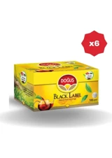 Doğuş Black Label Demlik Çay 100'lü - (6 Adet)
