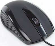 Wozlo G-109-E Ergonomik Yatay Kablolu Siyah Optik Mouse