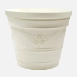 Üçsan Antik Saksı Beyaz 7,3lt