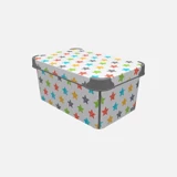 Qutu Style Box Colored Star