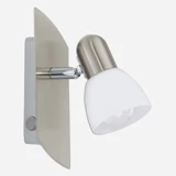 Eglo Enea 40 W Ledli E14 Duy Sıvaüstü Spot 1 Adet Gümüş