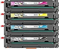 Xplus Canon I-Sensys LBP7100CN CRG-731 4 Renk Muadil Toner Seti