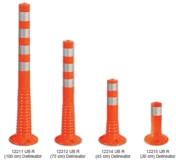 Evelüks Delinatör Esnek Şerit Ayırıcı Hacıyatmaz Turuncu 100Cm