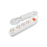 Nilson 4'Lü 3 Metre Topraklı Anahtarlı Grup Priz