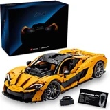 LEGO® Technic McLaren P1™ 42172 - Otomobil Tutkunu Yetişkinler için Sergilenebilir Araba Modeli Yapım Seti (3893 Parça)