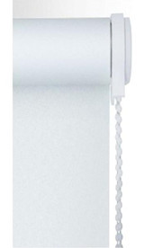 Modern Düz Beyaz Zebra Stor Güneşlik Etek Dilimsiz Stor Perde - 90 x 260