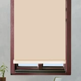 Elegance Mat Sun Polyester 180x200 cm Kumaş Stor Krem