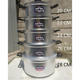 Arkor Karpuz Tencere 20 cm - Gümüş