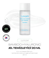 LUVUM Mini Boy Kuru Hassas Ciltler Nazik Temizleme Jeli Luvum Bamboo Hyaluronic Moisture Cleanser 20 ml