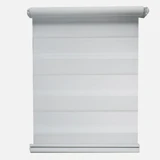 Linadora Zebra Stor Plise Beyaz 150x200