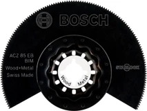Bosch - Starlock - Acz 85 Eb - Bım Ahşap Ve Metal İçin Segman Testere Bıçağı, Bombeli 10'Lu
