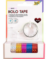 Folia Holo-Tape Renkli Bant Seti Basic 12 mm x 2M 6lı