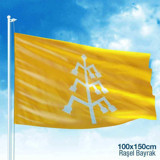 Karahanlı Devleti Bayrağı -17 Eski Türk Devleti Bayrağı -100x150 Cm
