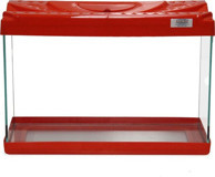 Kanki Pet KP3518 Renkli Kapak Akvaryum Kırmızı 35 CM