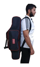 Modibags 115 Cm 3 Göz Lüks Olta Kamış Çantası Siyah