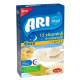 ARI Gece 12 Vitaminli 6 Mineralli Laktozsuz Tahıllı Kaşık Maması 250 gr