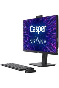 Casper Nirvana A5H.1040-4D00T-V Dahili UHD Graphics 630 Ekran Kartlı Intel Core i5 10400 4 GB Ram DDR4 256 GB SSD 23.8 inç Full HD Windows 10 Home All in One Bilgisayar