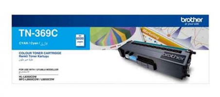Brother TN-369-C Orijinal Mavi Toner