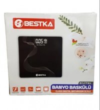Bestka BSK900 Cam Dijital Tartı Siyah