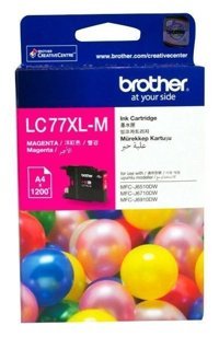 Brother LC77XL-M Orijinal Kırmızı Mürekkep Kartuş