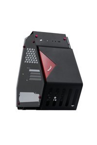 Rush Jr Wedge RCA808 Mesh 6 Fanlı Siyah Dikey Kullanım Full Tower Oyuncu Bilgisayar Kasası