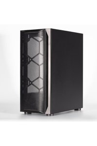 Rush Lancer RCA511 Mesh 8 Fanlı Siyah Dikey Kullanım Full Tower Oyuncu Bilgisayar Kasası