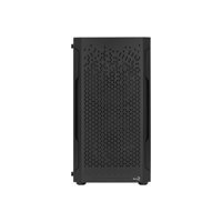 Aerocool Trinity Mini V2 RGB Mesh Sıvı Soğutmalı 5 Fanlı Siyah Dikey Kullanım ITX Oyuncu Bilgisayar Kasası