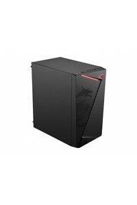 MSI Mag Shield M301 RGB Mesh Sıvı Soğutmalı 3 Fanlı Siyah Dikey Kullanım Micro ATX Oyuncu Bilgisayar Kasası