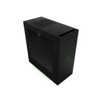 Nzxt CA-S340W-TH Sıvı Soğutmalı 4 Fanlı Siyah Dikey Kullanım Micro ATX Oyuncu Bilgisayar Kasası